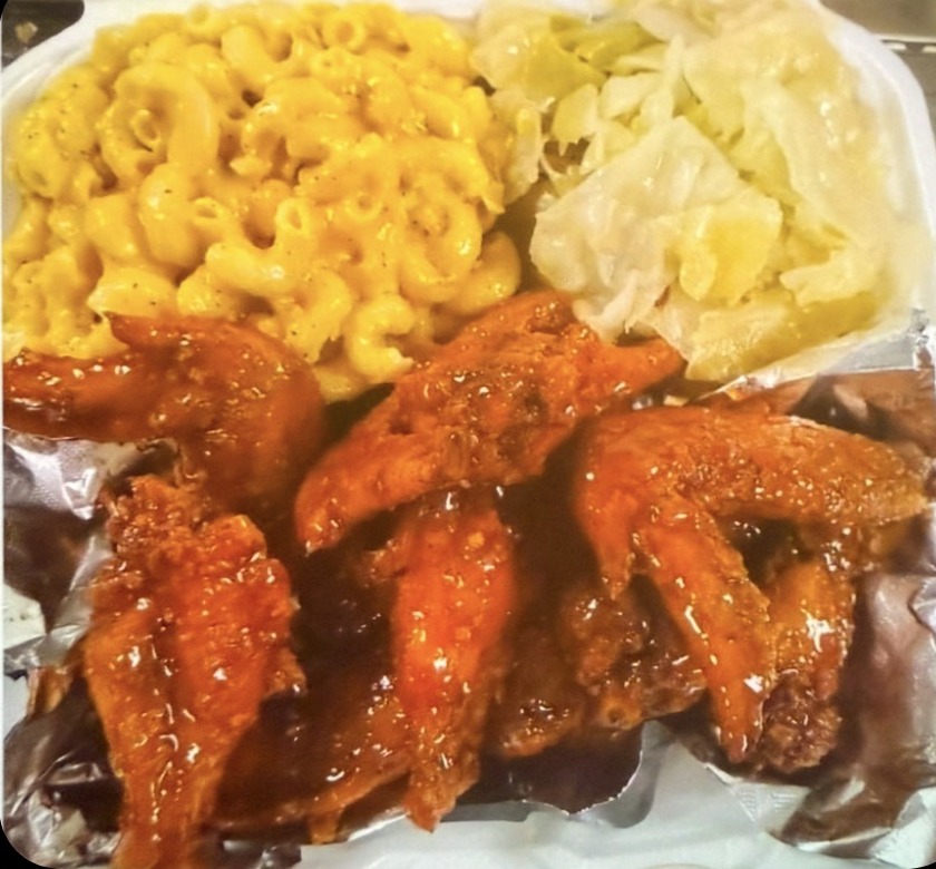 Hot Wing Dinner (6pc)
