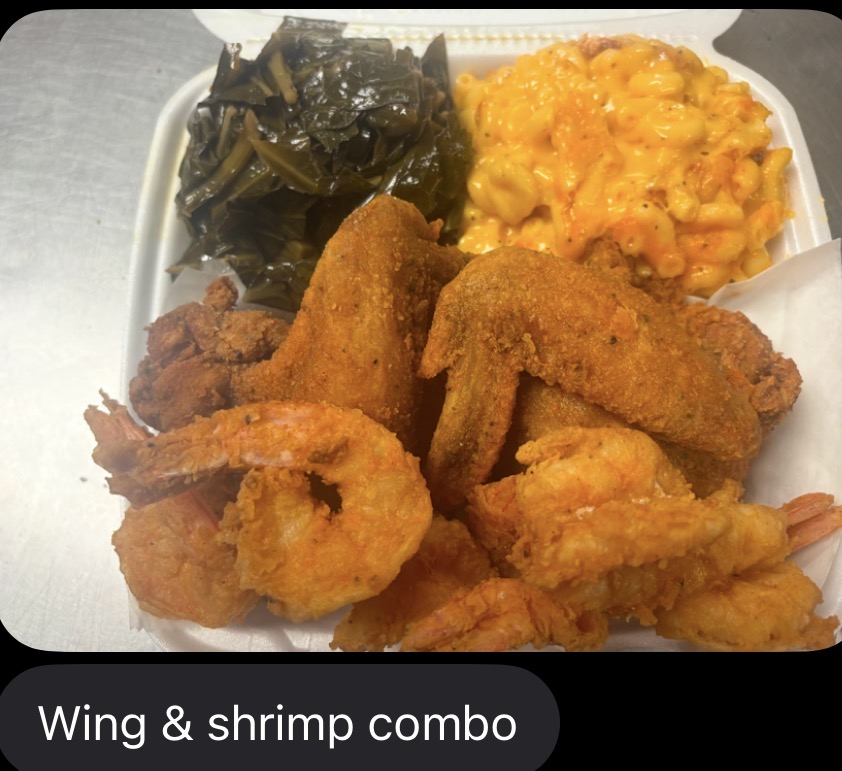 Wing & Shrimp Combo