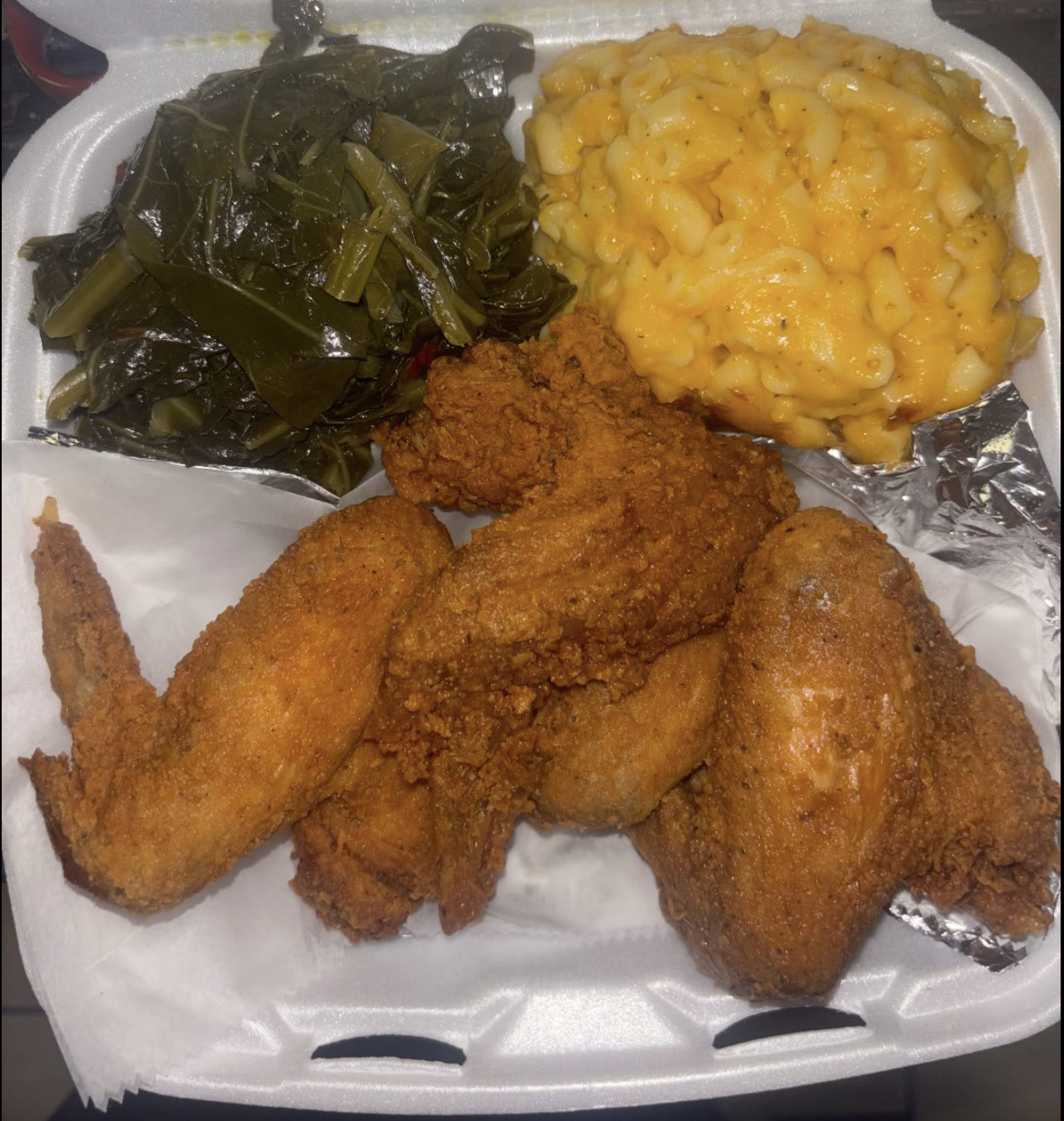 Chicken Wing Dinner (6 Pieces)