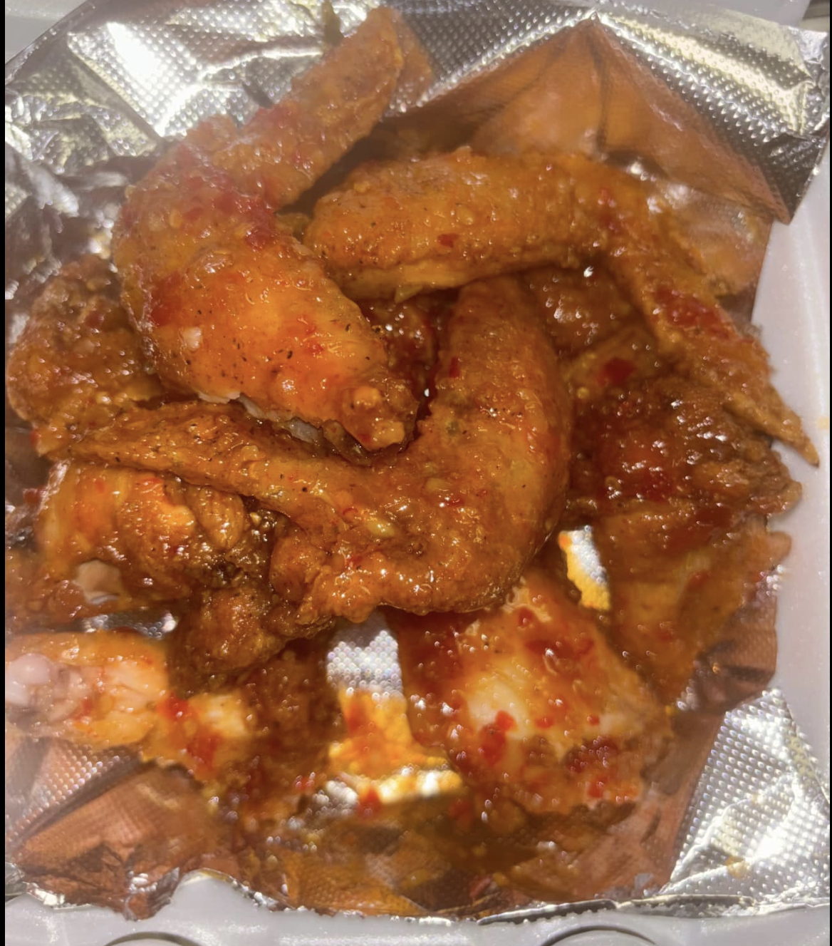 Sweet & Spicy Wings (6 Pieces)